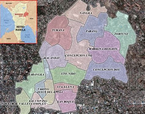marikina map barangay|City of Marikina .